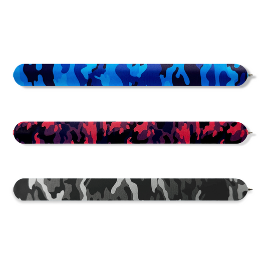 Blue Camo, Red Camo, Gray Camo 3-Pack