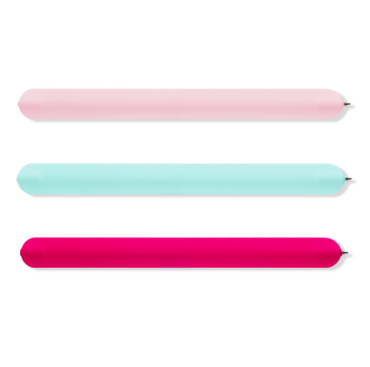 Rosewater Pink, Salt Air Blue, Bright Pink 3-Pack