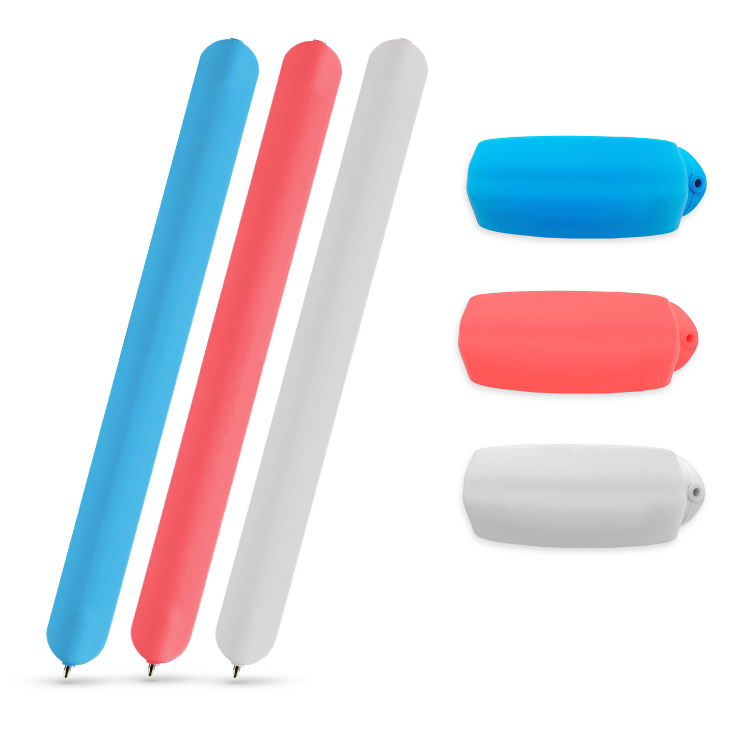 Cyan, Coral Red, Cool Gray 3-Pack